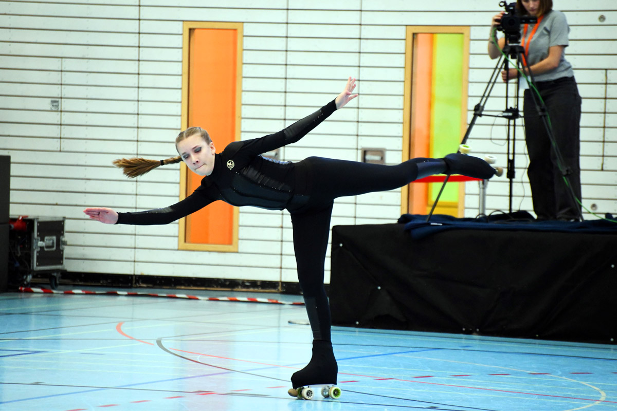 Kunstlauf – Evelyn Haaf Wird Dritte Beim Deutschen Breitensportpokal